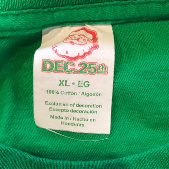 Santa’s Elf XL Short Sleeve Shirt - Picture 2 of 3